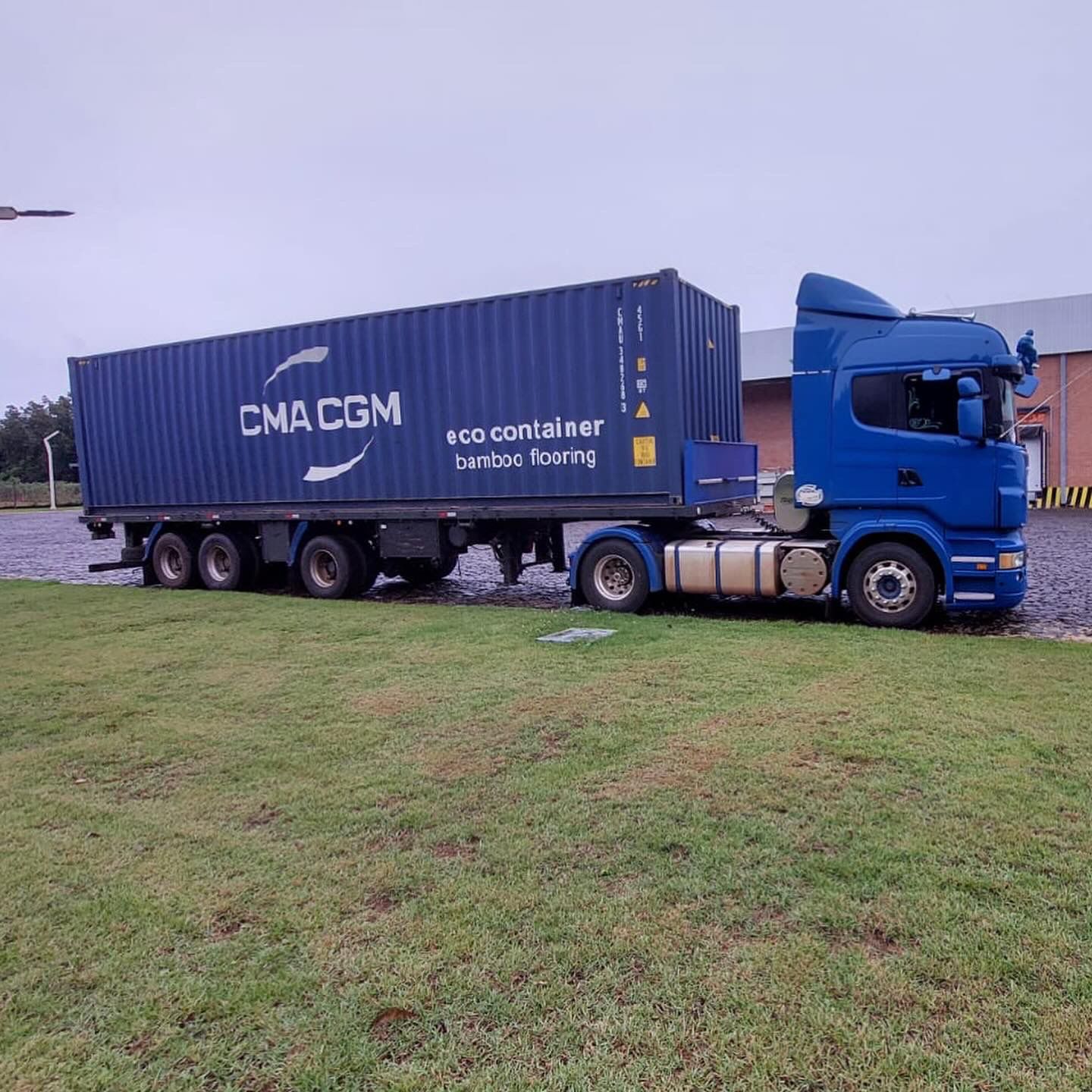 CMA CGM en zona rural