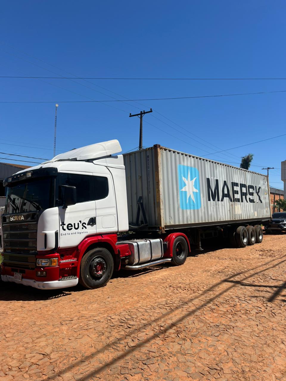 Rotación de contenedores en puerto